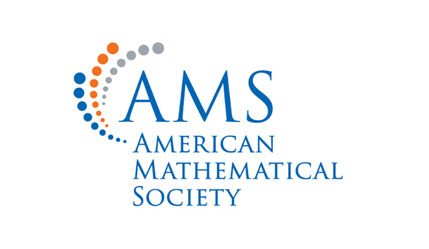 The acronym AMS with the words American Mathematical Society underneath it.